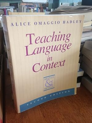 Immagine del venditore per Teaching Language in Context venduto da Earthlight Books