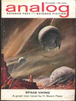 Image du vendeur pour ANALOG Science Fact & Science Fiction: November, Nov. 1962 ("Space Viking") mis en vente par Books from the Crypt
