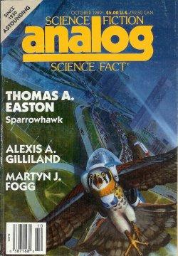 Image du vendeur pour ANALOG Science Fiction/ Science Fact: October, Oct. 1989 ("Sparrowhawk") mis en vente par Books from the Crypt