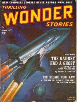 Bild des Verkufers fr THRILLING WONDER Stories: June 1952 zum Verkauf von Books from the Crypt