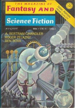 Imagen del vendedor de The Magazine of FANTASY AND SCIENCE FICTION (F&SF): August, Aug. 1971 ("Jack of Shadows") a la venta por Books from the Crypt