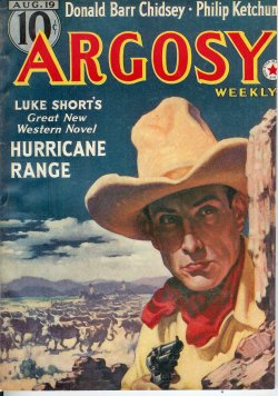 Seller image for ARGOSY: August, Aug. 19, 1939 ("The Ninth Life") for sale by Books from the Crypt