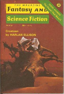 Seller image for The Magazine of FANTASY AND SCIENCE FICTION (F&SF): May 1975 ("The Stochastic Man"; "Sherlock Holmes Versus the Martians") for sale by Books from the Crypt