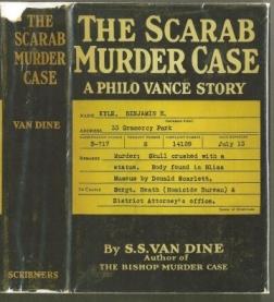 Image du vendeur pour The Scarab Murder Case: A Philo Vance Story mis en vente par The Book Collector, Inc. ABAA, ILAB