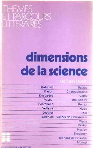 Dimensions de la science