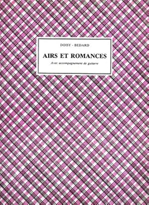 Seller image for Airs et Romances avec accompagnement de guitarre. for sale by FIRENZELIBRI SRL