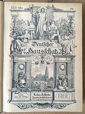 Die Jagd auf den Millionendieb; in: Deutscher Hausschatz, XII. Jahrgang 1896