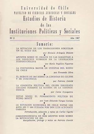 ESTUDIOS DE HISTORIA DE LAS INSTITUCIONES POLITICAS Y SOCIALES. nº 2.