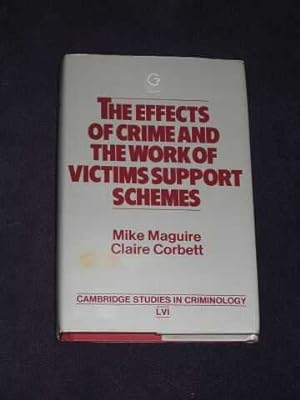 Seller image for The Effects of Crime and the Work of Victims Support Schemes for sale by BOOKBARROW (PBFA member)
