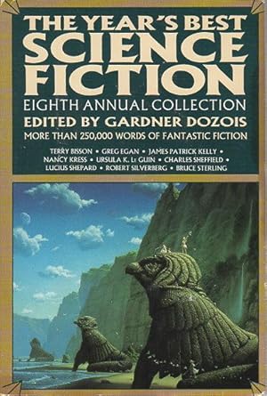 Seller image for THE YEAR'S BEST SCIENCE FICTION: Eighth (8th) Annual Collection. for sale by Bookfever, IOBA  (Volk & Iiams)