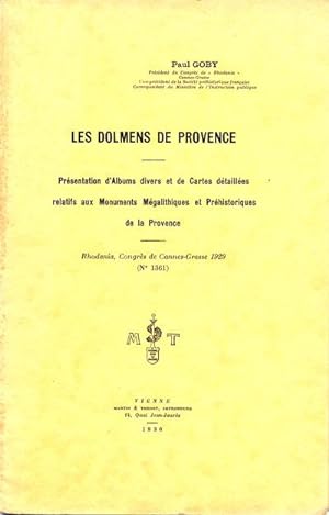 Les dolmens de Provence