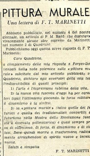 QUADRIVIO, grande settimanale letterario illustrato di Roma - 1933 - n. 06 (del 10 settembre 1933...