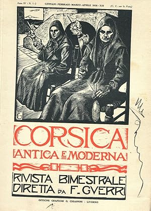 CORSICA ANTICA E MODERNA, rivista bimestrale diretta da F. Guerri - 1935 - n. 01-02 (gennaio-apri...