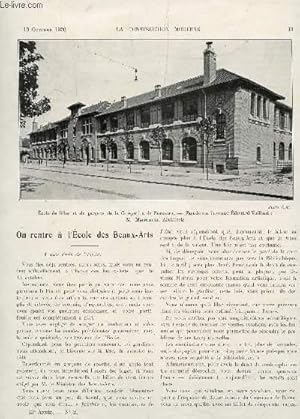 Seller image for LA CONSTRUCTION MODERNE - N2 - 10 OCTOBRE 1926 / ON RENTRE A L'ECOLE DES BEAUX ARTS - L'ARCHITECTURE EN CIMENT ARME - LE GROUPE SCOLAIRE DE LA CITE JARDIN DE SURESNES - l4ENQUETE SUR LE PRIX DE DETAIL - DOCUMENTS STATISTIQUES. for sale by Le-Livre