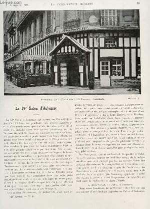 Seller image for LA CONSTRUCTION MODERNE - N8 - 21 NOVEMBRE 1926 / LE 19e SALON DAUTOMNE - LE RESTAURANT DU CHEVAL PIE - LES FOSSES SEPTIQUES - . for sale by Le-Livre