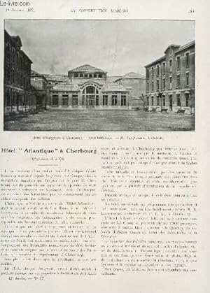 Seller image for LA CONSTRUCTION MODERNE - N17 - 23 JANVIER 1927 / HOTEL "ATLANTIQUE" A CHERBOURG - LA CRISE ECONOMIQUE ET L'INDUSTRIE DU BATIMENT - QUELQUES PROBLEMES D'URBANISME SE POSANT DANS LES GRANDES CITES FRANCAISES . for sale by Le-Livre