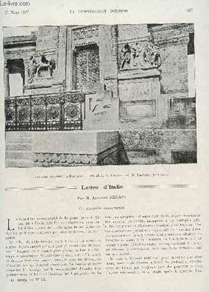 Seller image for LA CONSTRUCTION MODERNE - N26 - 27 MARS 1927 / LETTRE D'ITALIE PAR M. ALFREDO MELANI - LE NOUVEAU GRAND CASINO DE NICE - EXPOSITION DU BATIMENT ET DES BEAUX ARTS A NICE - L'ORGANISATION DES TRAVAUX DE CHOMAGE - . for sale by Le-Livre