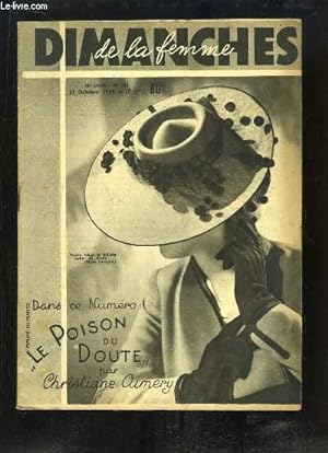 Seller image for Dimanches de la Femme N193 - 18e anne : "Le Poison du Doute" par Christiane Aimery. for sale by Le-Livre