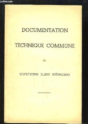 Seller image for Documentation de Technqiue Commune  toutes les Sries. for sale by Le-Livre