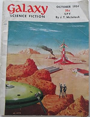 Bild des Verkufers fr Galaxy Science Fiction. October 1954. Vol. 9. No. 1 zum Verkauf von Mare Booksellers ABAA, IOBA