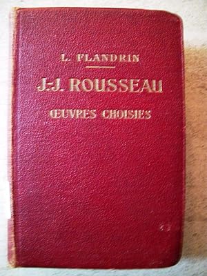 Jean-Jacques Rousseau: Oeuvres Choisies