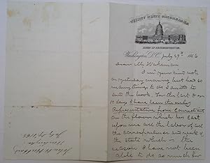 Autographed Letter Signed on House of Representatives letterhead