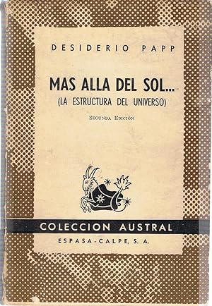 Imagen del vendedor de MAS ALLA DEL SOL.(La estructura del Universo) a la venta por Librera Torren de Rueda