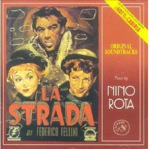 Bild des Verkufers fr La Strada di Federico Fellini. Le Notti di Cabiria. Original Sondtracks. zum Verkauf von Die Wortfreunde - Antiquariat Wirthwein Matthias Wirthwein