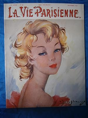 Imagen del vendedor de LA VIE PARISIENNE Magazine Mensuel Artistique et Littraire 24 x 31,5 cm de 44 pages . N 60 de Dcembre 1955 a la venta por LA FRANCE GALANTE
