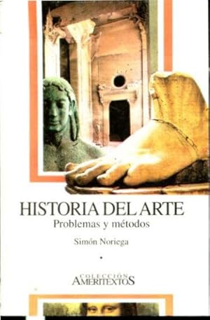 HISTORIA DEL ARTE. PROBLEMAS Y METODOS.