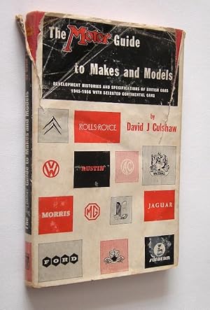 Immagine del venditore per THE MOTOR GUIDE TO MAKES AND MODELS venduto da Roger Godden