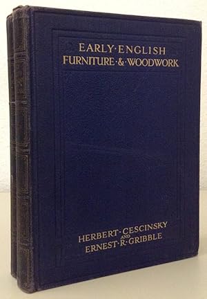 Image du vendeur pour Early English Furniture and Woodwork. 2 Bnde. mis en vente par Buch & Consult Ulrich Keip