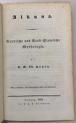 Bild des Verkufers fr Alkuna. Nordische und Nord-Slawische Mythologie. zum Verkauf von Buch & Consult Ulrich Keip