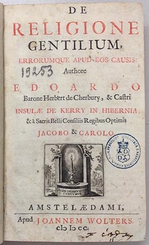 De religione gentilium, errorumque apud eos causis.