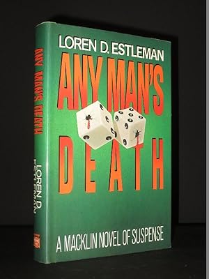 Seller image for Any Man's Death [SIGNED] for sale by Tarrington Books