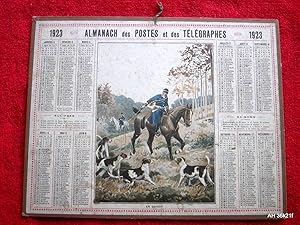 Immagine del venditore per Almanach Des Postes et des Telegraphes, Calendrier, 1923. Avec Carte Postale Tlgraphique, Tlphonique et des Chemins de Fer du Dept De Seine-et-Oise, Paris. venduto da Tony Hutchinson