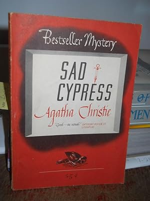 Imagen del vendedor de Sad Cypress a la venta por Gil's Book Loft