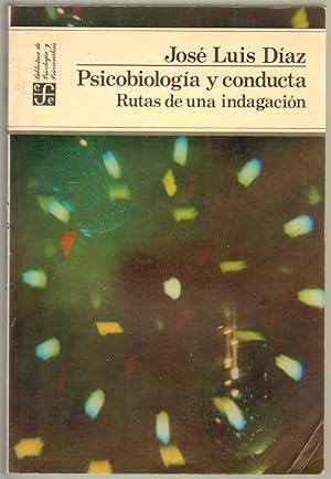 Seller image for Psicobiologia y conducta. Rutas de una indagacion for sale by Walkabout Books, ABAA