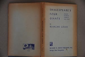 Seller image for Shakespeare's Four Giants for sale by Lee Booksellers