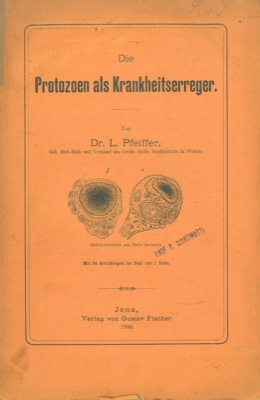 Bild des Verkufers fr Die Protozoen als Krankheitserreger. zum Verkauf von Libreria Piani