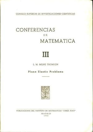 CONFERENCIAS DE MATEMATICA III.
