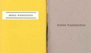 Seller image for MOSES WASHINGTON, OR, A MAN AND HIS DECISION for sale by Oak Knoll Books, ABAA, ILAB