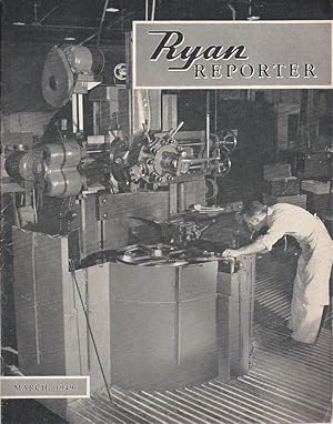 Seller image for The Ryan Reporter March 1949 Volume 1, No. 3 for sale by Charles Lewis Best Booksellers