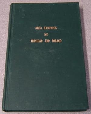 Seller image for Area Handbook For Trinidad And Tobago, Da Pam 550-178 for sale by Books of Paradise