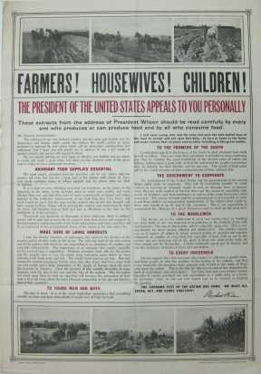 Farmers! Housewives! Children! The President of the United States Appeals to You Personally. [Ori...