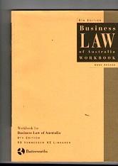 Business Law Of Australia Workbook