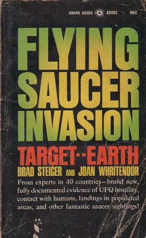 Seller image for FLYING SAUCER INVASION. TARGET-EARTH for sale by Black Stump Books And Collectables