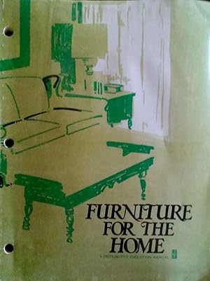 Furniture for the Home a Distributive Education Manual
