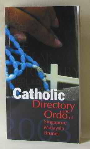 Imagen del vendedor de Catholic directory and ordo of singapore malaysia brunei a la venta por crealivres