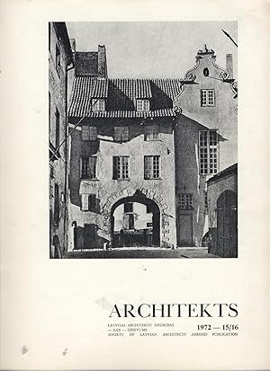 Architekts. Latvijas architektu biedribas 1972-15/16